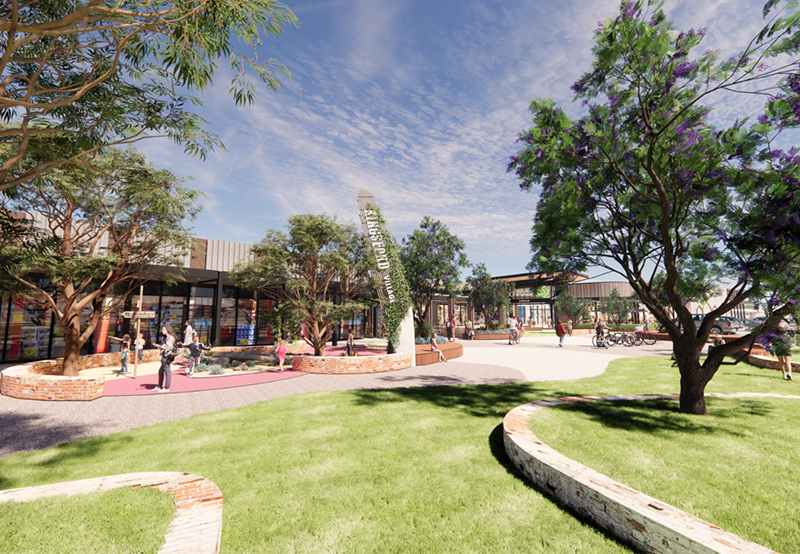 Kingsford town square