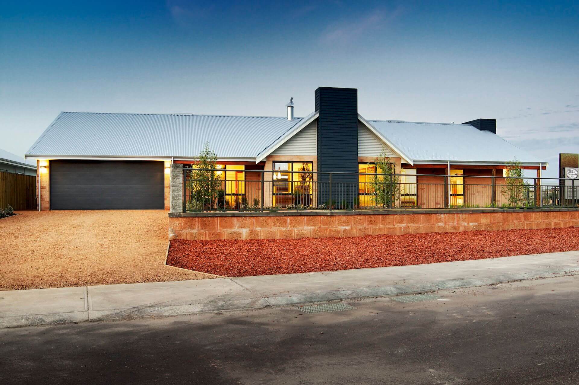 external Rural building company country house build