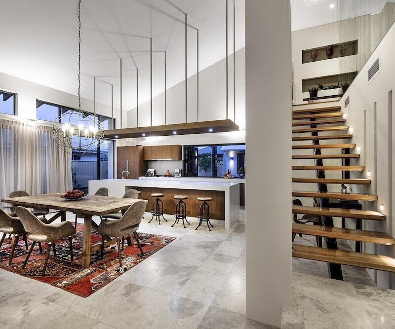 the Bletchley Loft living space