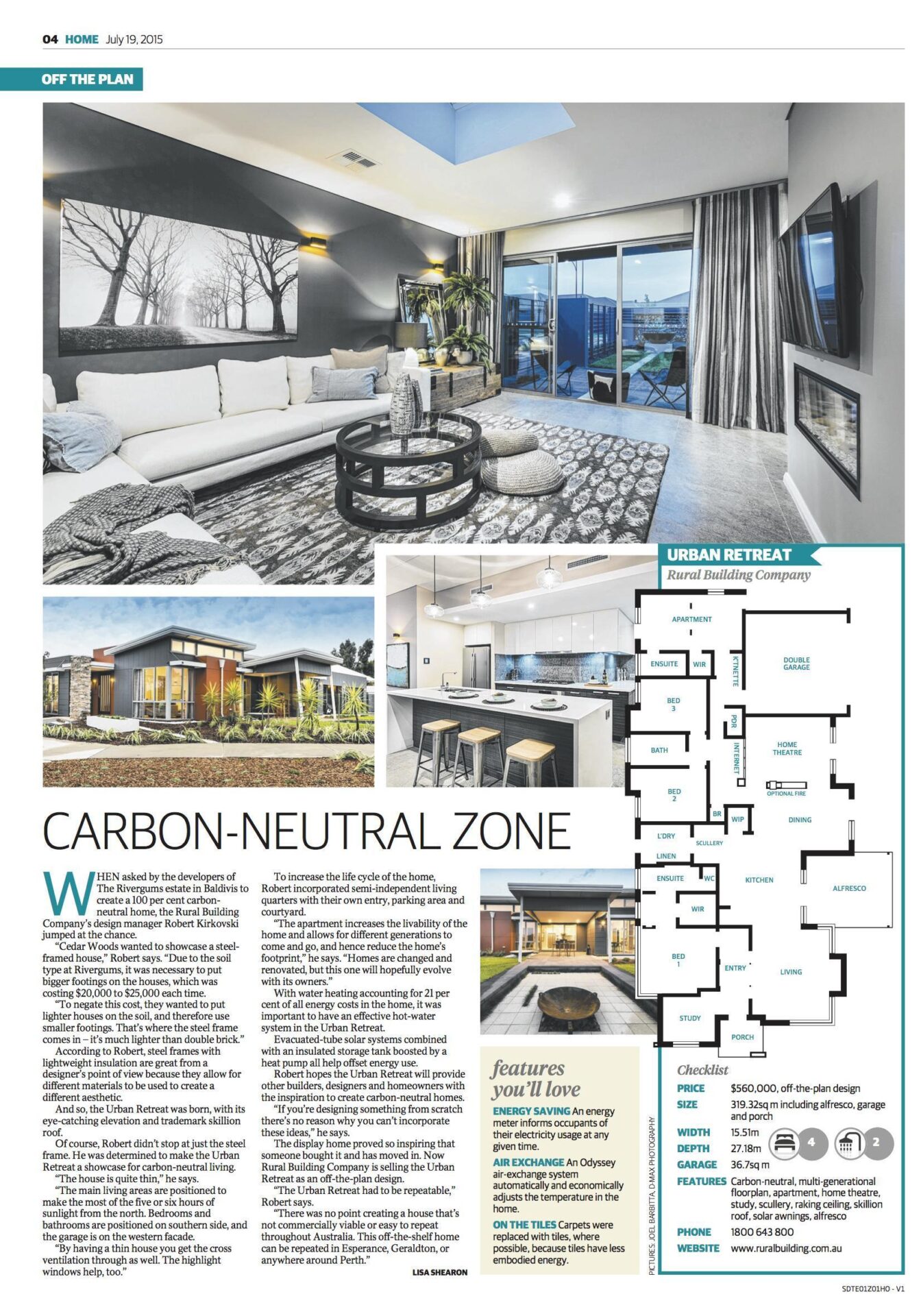 Carbon neutral zone article