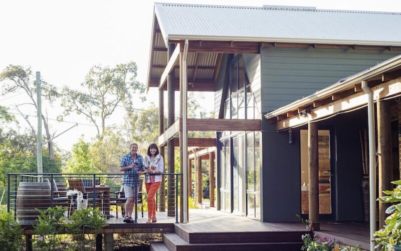 Country home porch