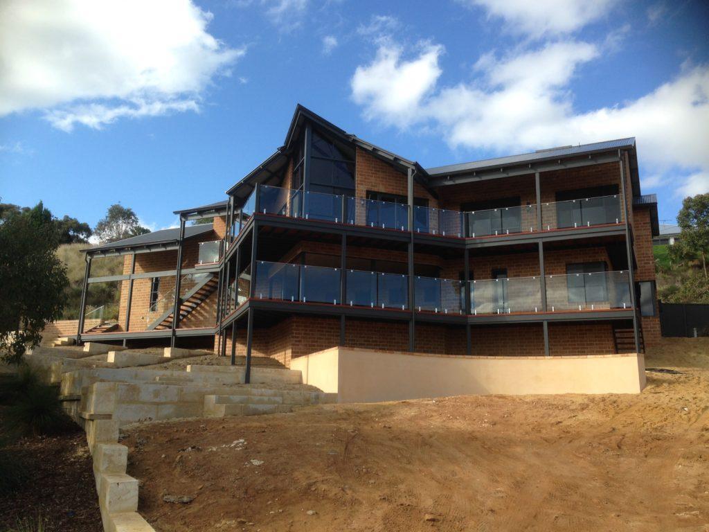 Construction site for a new home - The Rural Building Co