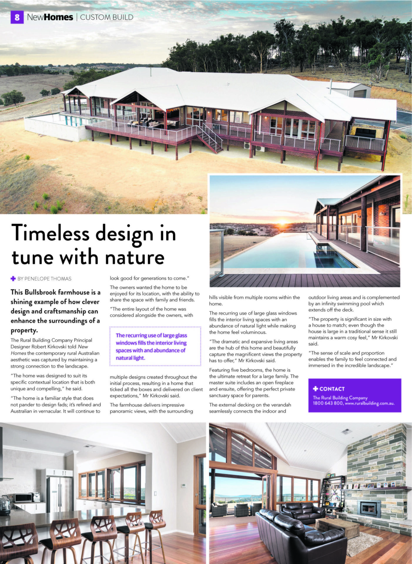 Timeless design in tune with nature article