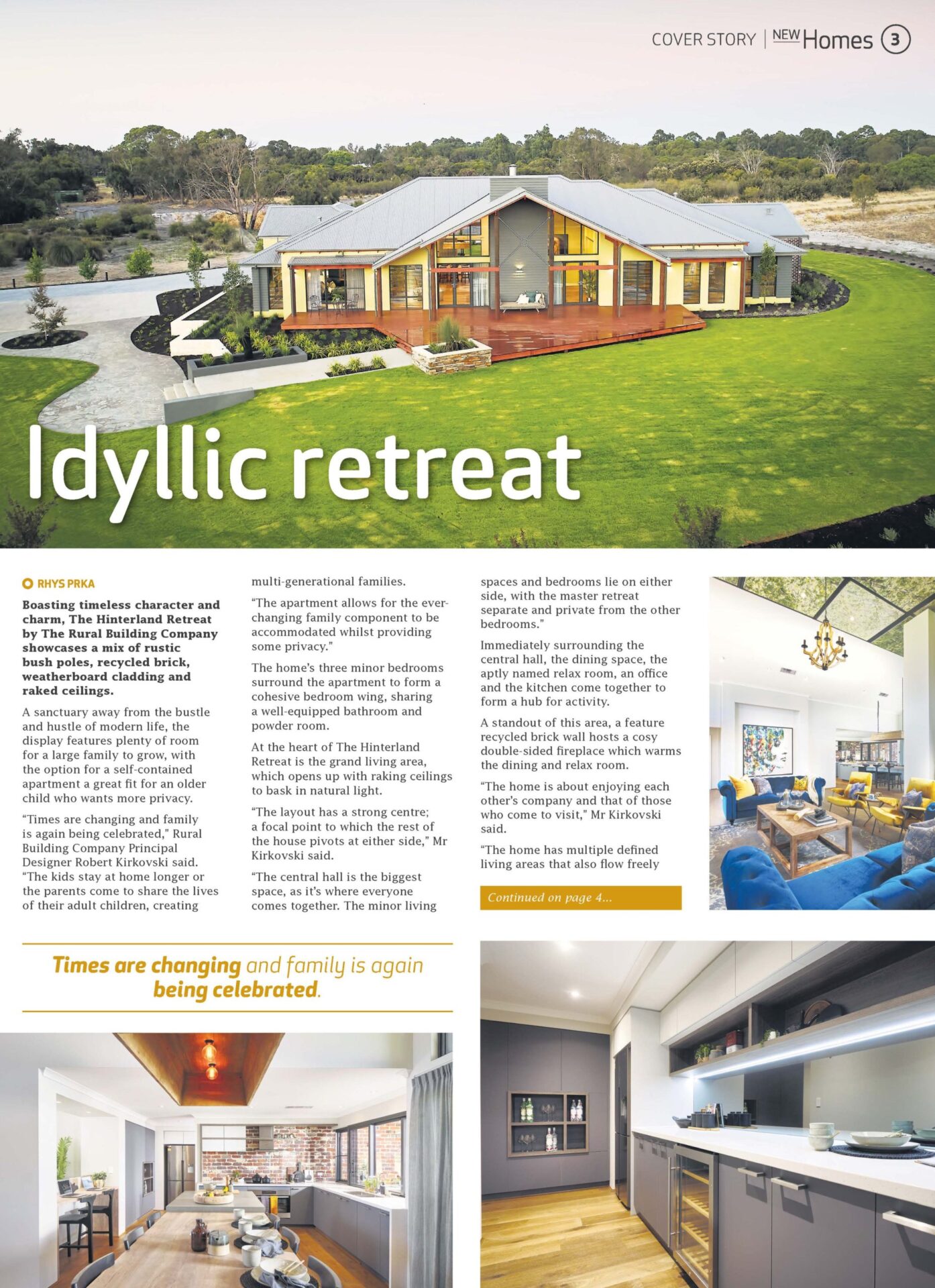 Idyllic retreat article