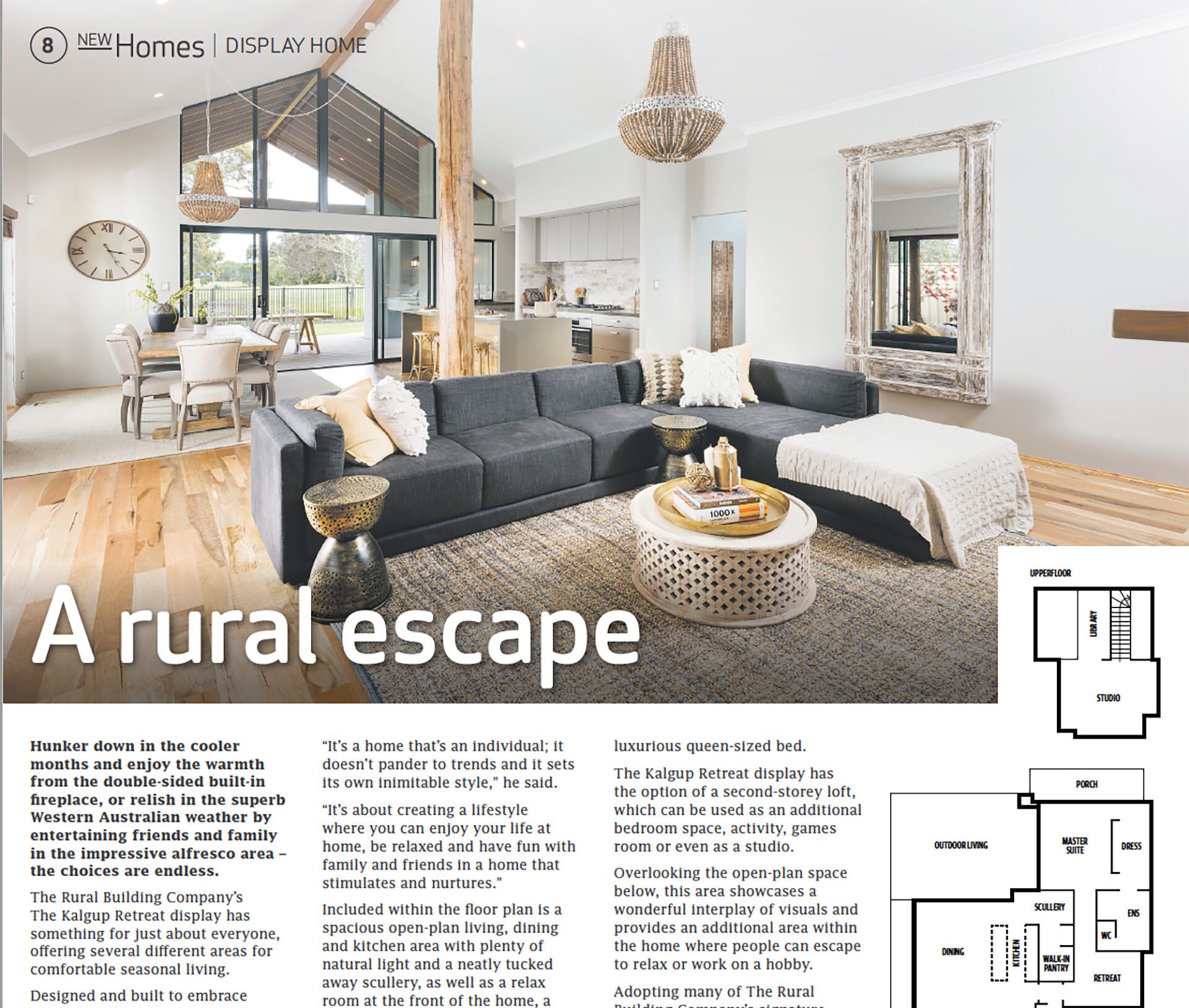 A rural escape article