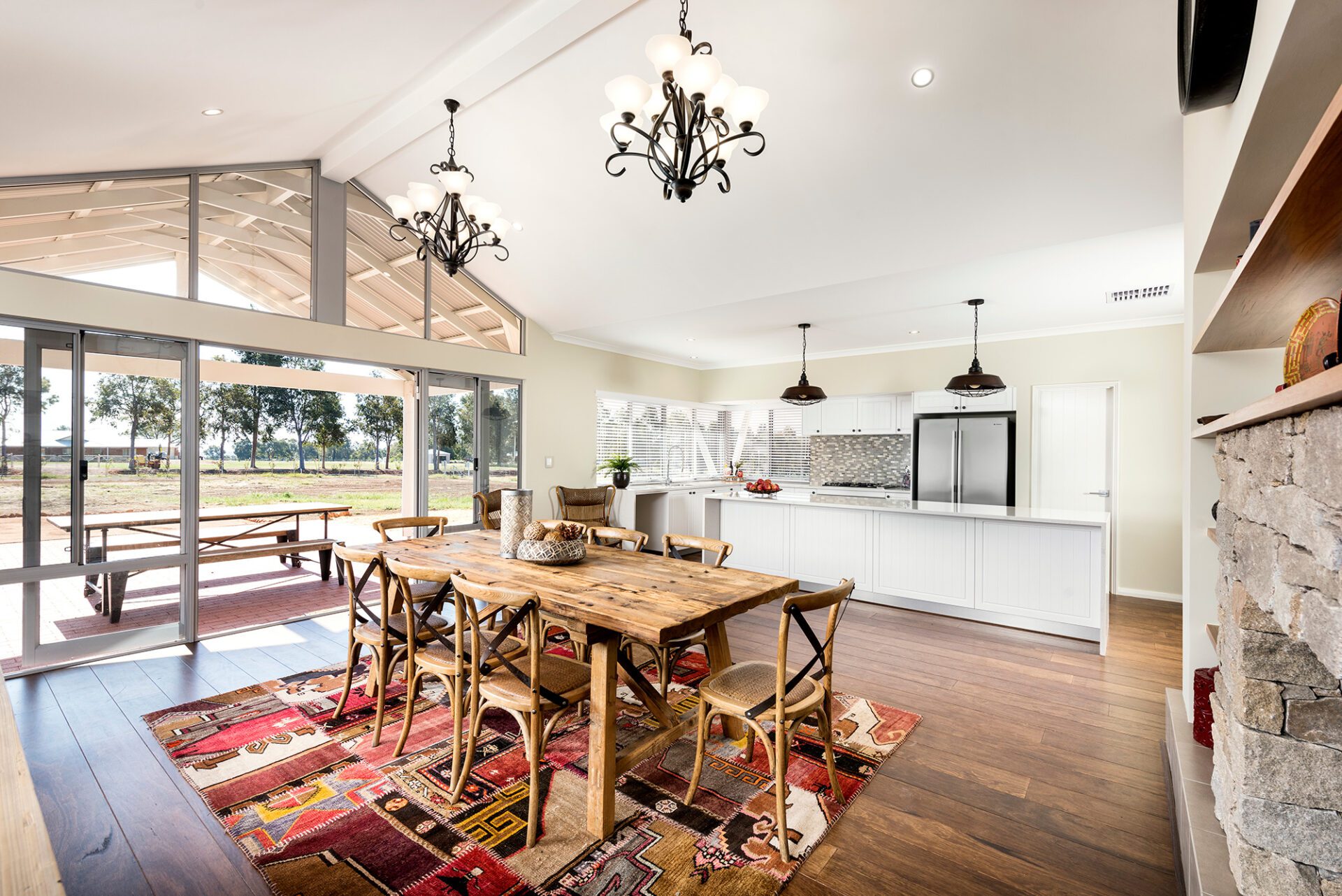 modern farmhouse kitchen