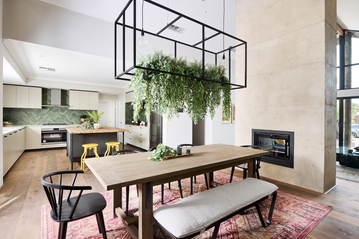 the. julimar retreat statement hanging plant
