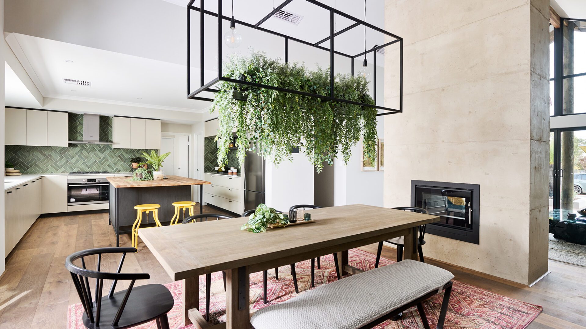 the. julimar retreat statement hanging plant
