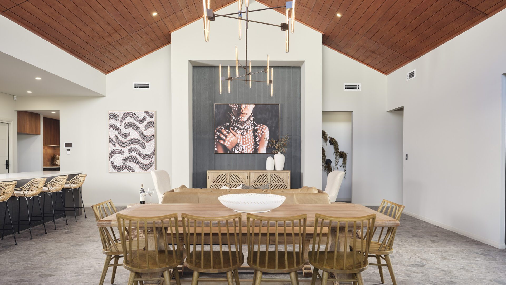 Walkthrough The Yalyalup Display Home in the comfort of your home. This virtual 3D tour takes you through the home to see every detail meticulously designed for rural settings.